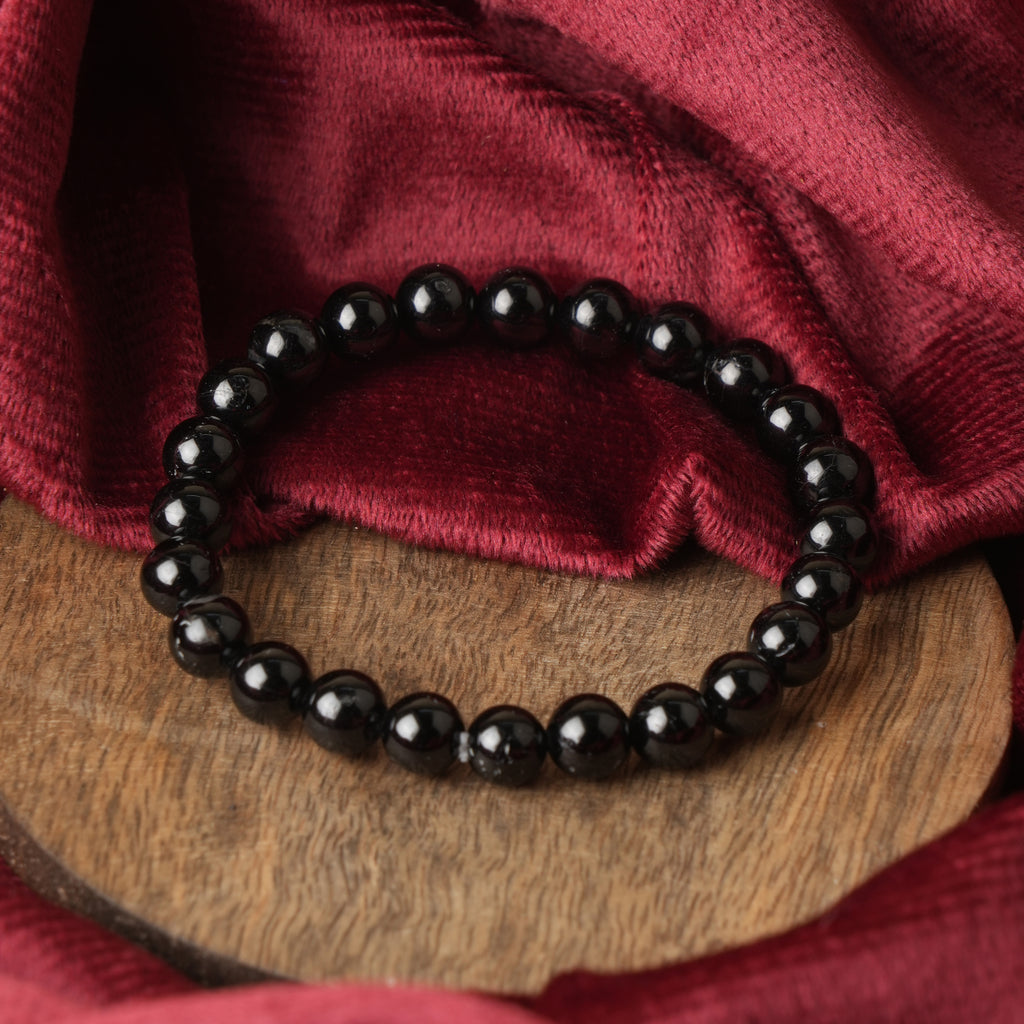 Black Tourmaline Crystal Bracelet