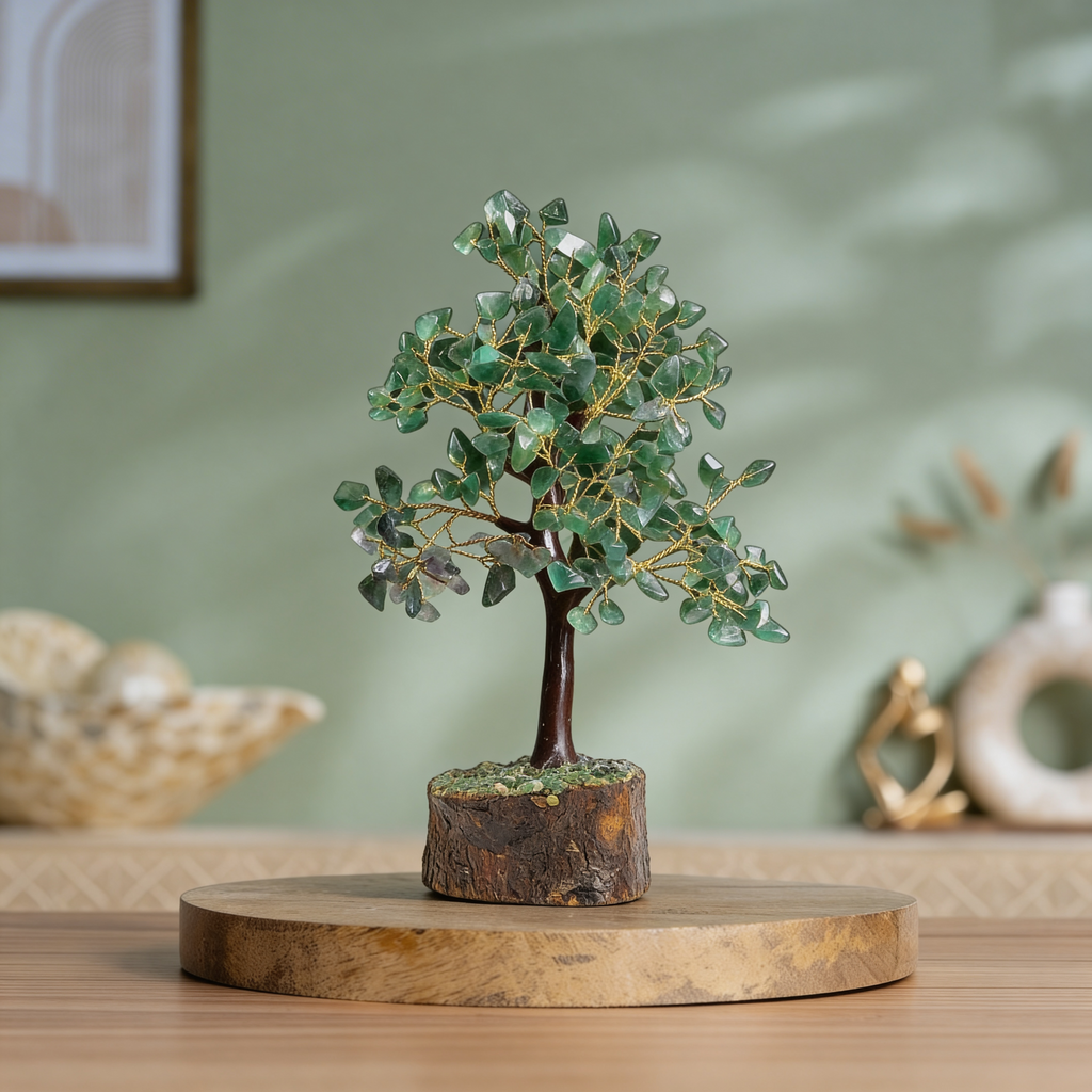 Green Aventurine Tree