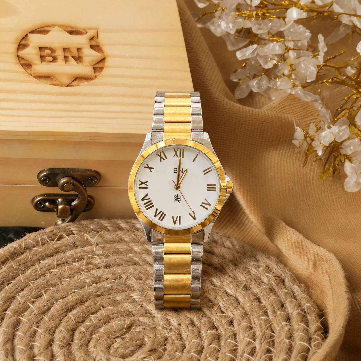 White Luck Watch - Full Roman