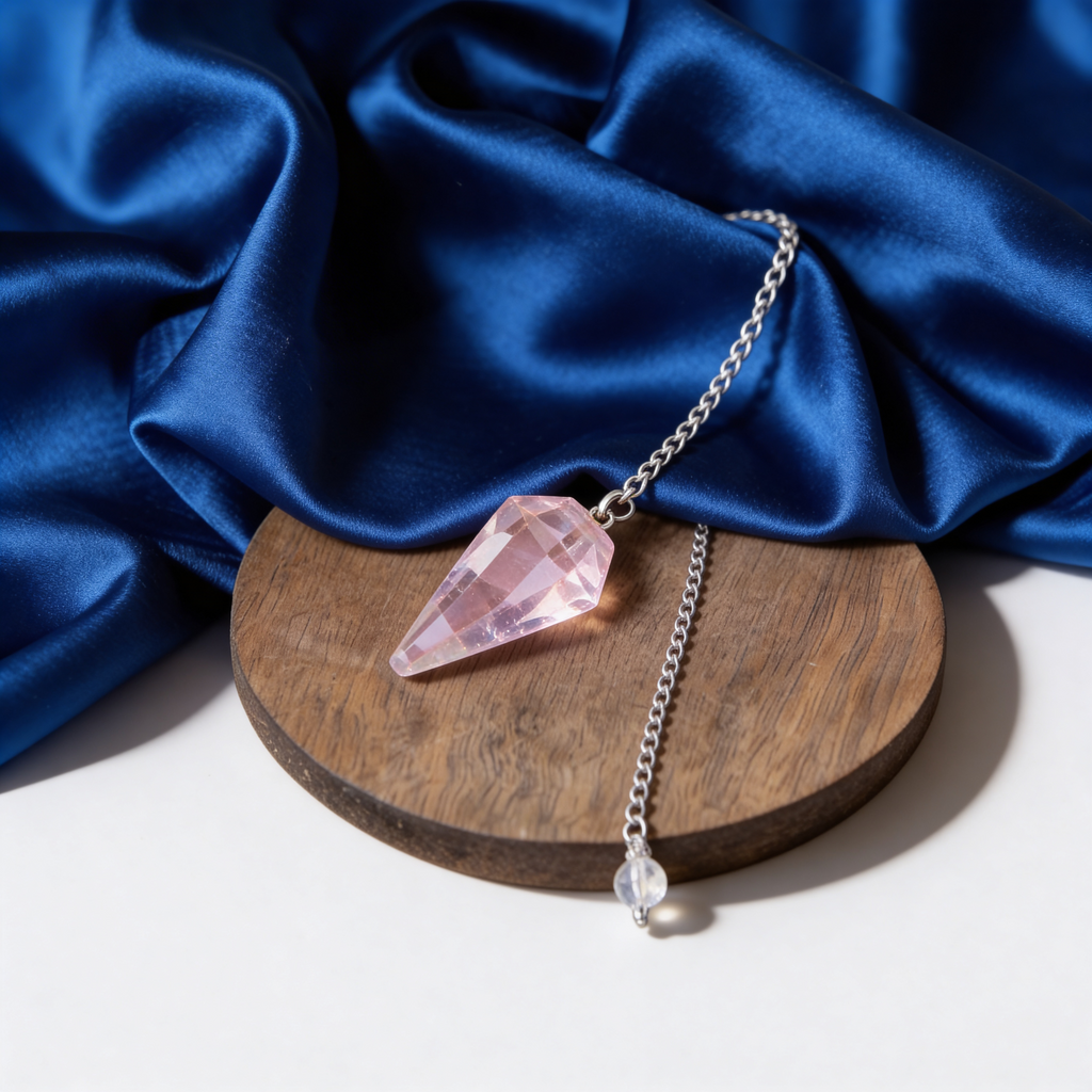 Rose Quartz Crystal Dowser