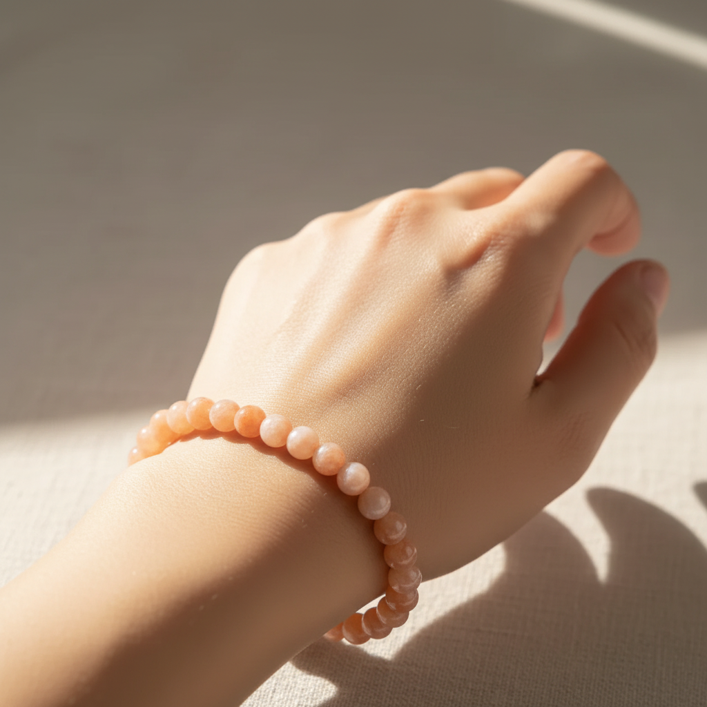 Sunstone Crystal Bracelet