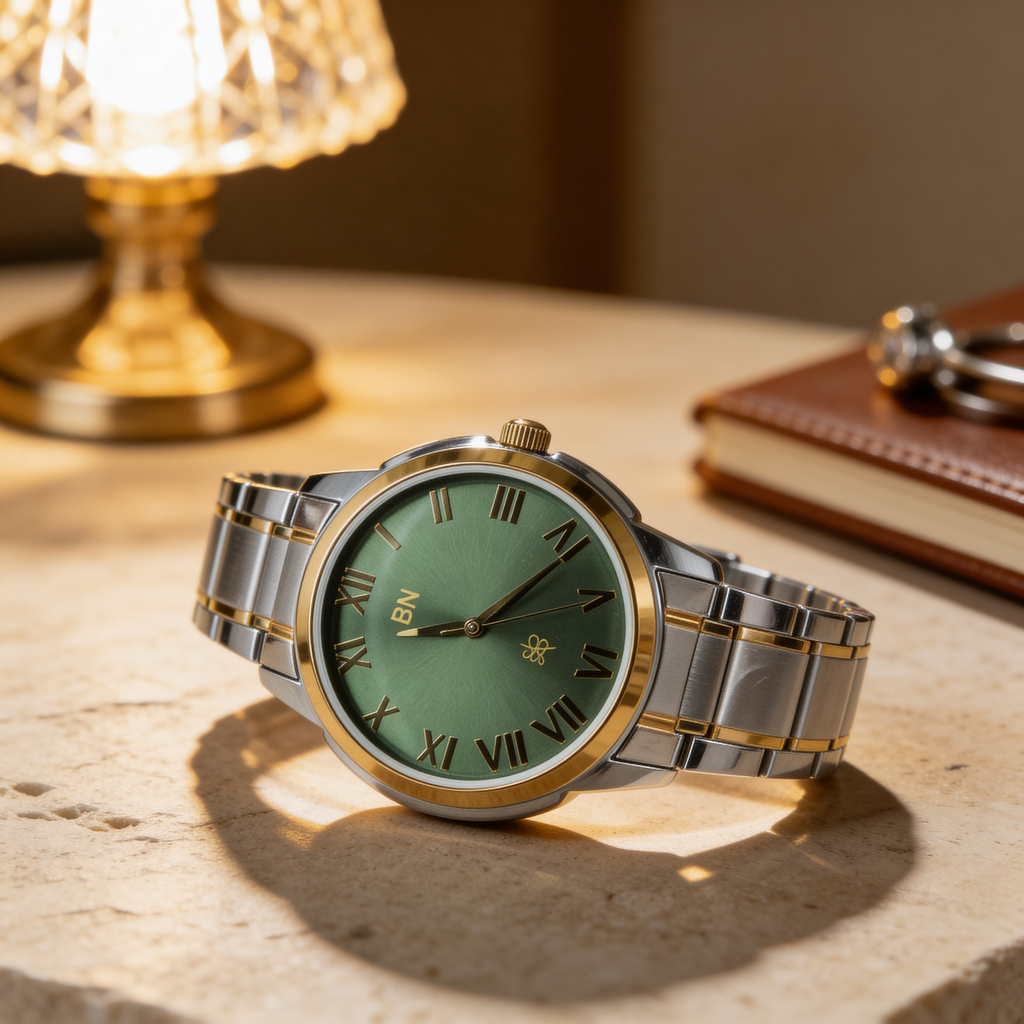 Green Luck Watch - Full Roman