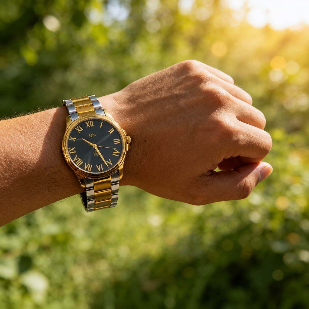 Blue Luck Watch - Full Roman