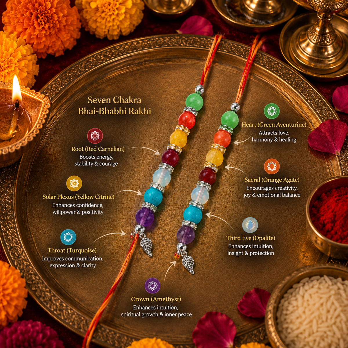 Seven Chakra Bhai - Bhabhi Rakhi