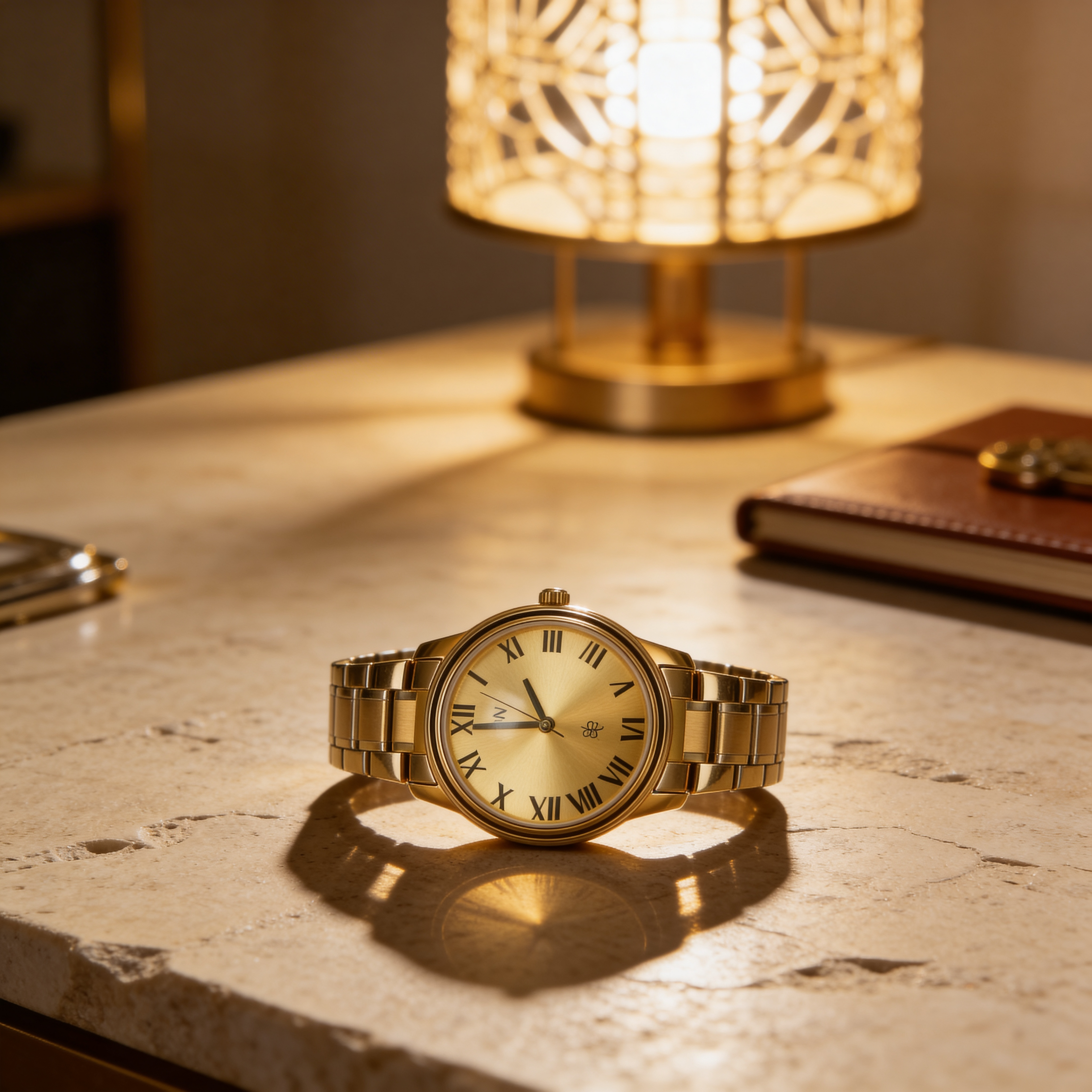 Golden Luck Watch - Full Roman