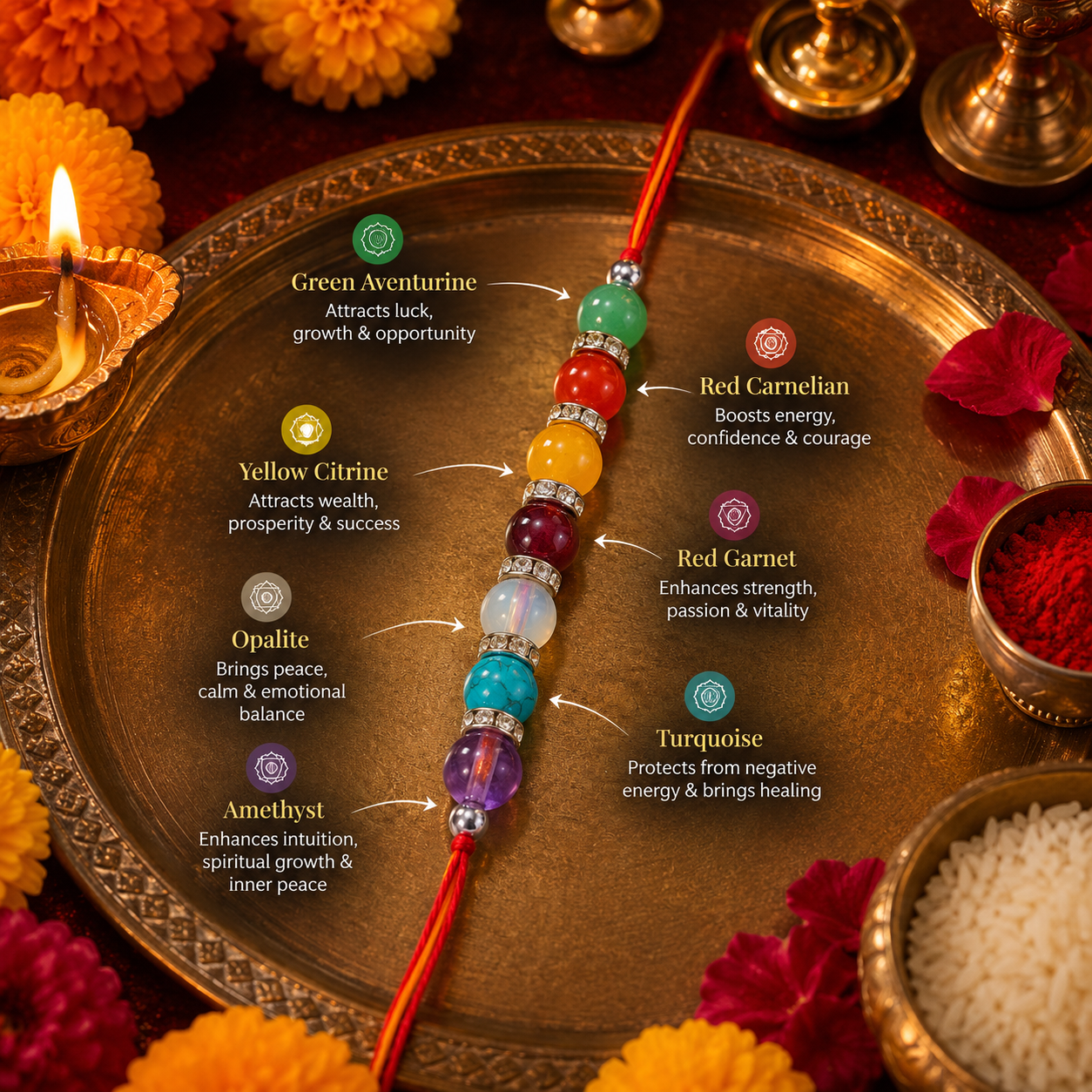 Seven Chakra Bhai - Rakhi
