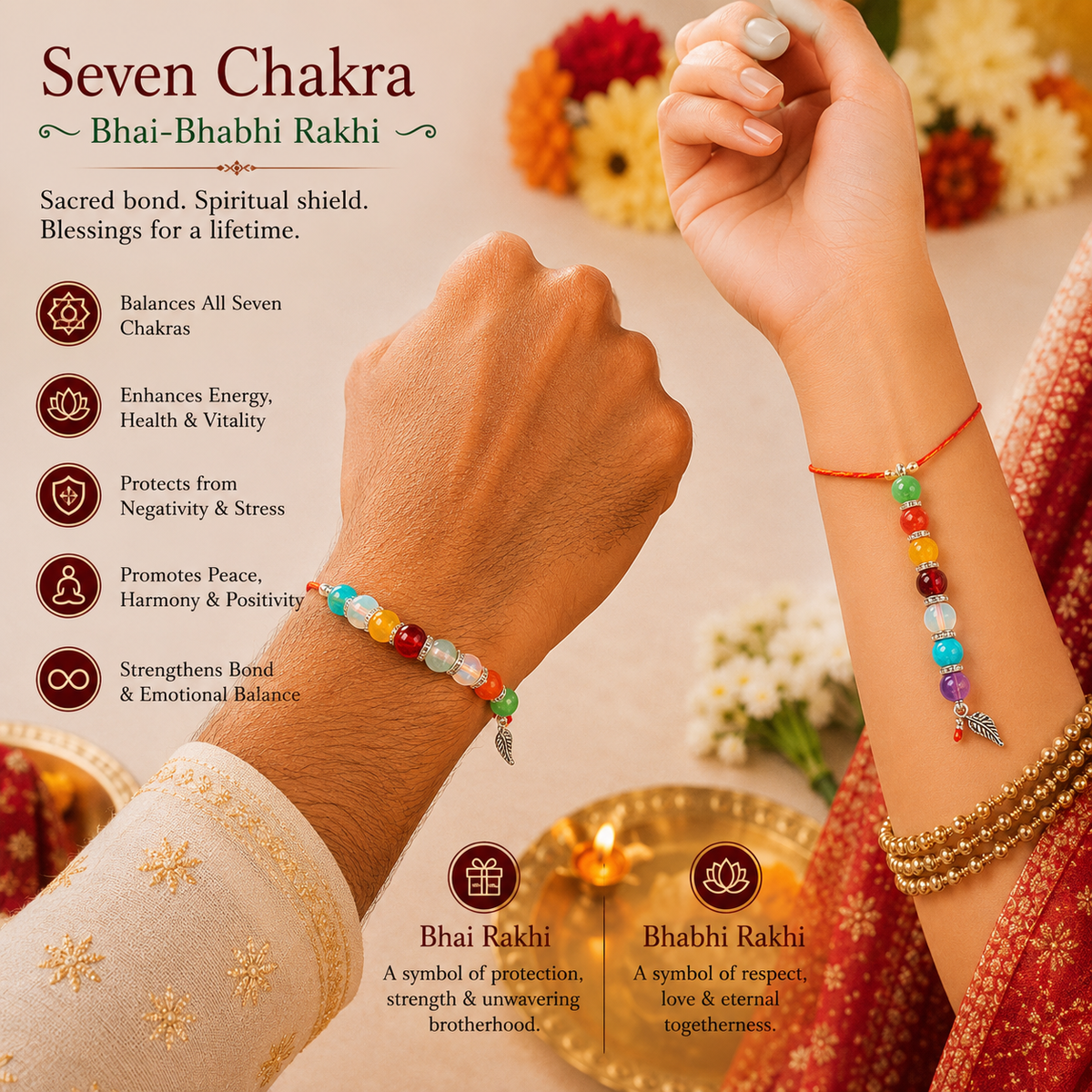 Seven Chakra Bhai - Bhabhi Rakhi