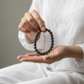 Black Obsidian Crystal Bracelet