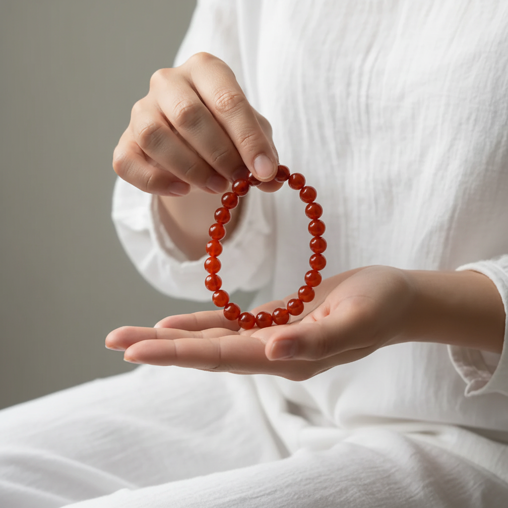Carnellian Crystal Bracelet