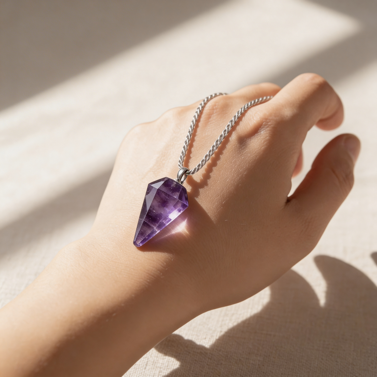 Amethyst Crystal Dowser