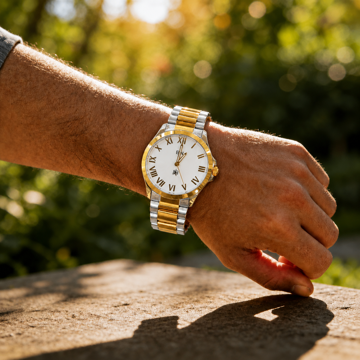 White Luck Watch - Full Roman