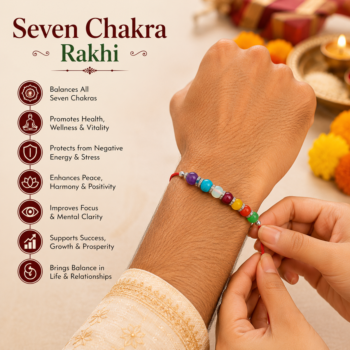 Seven Chakra Bhai - Rakhi