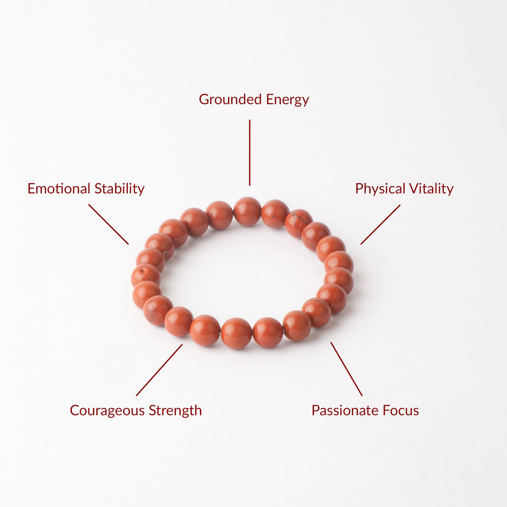 Red Jasper Crystal Bracelet