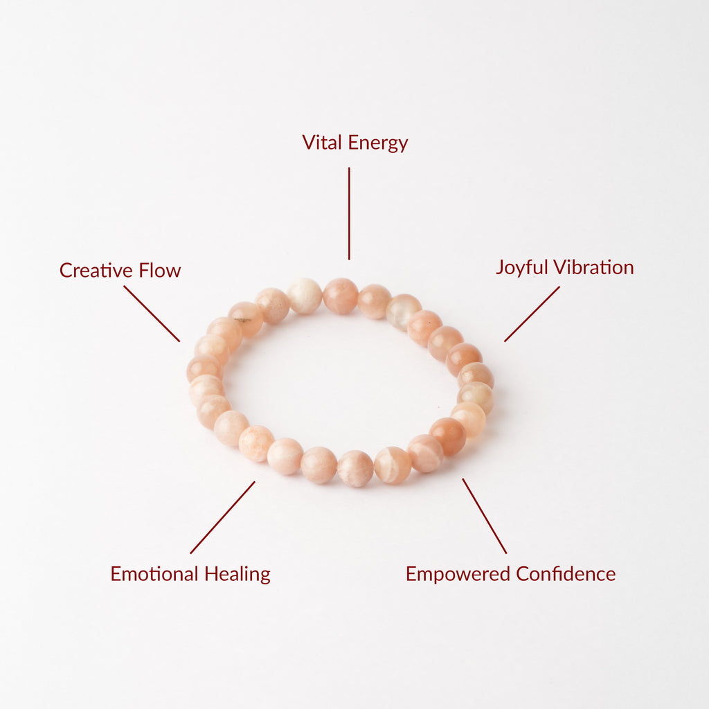 Sunstone Crystal Bracelet