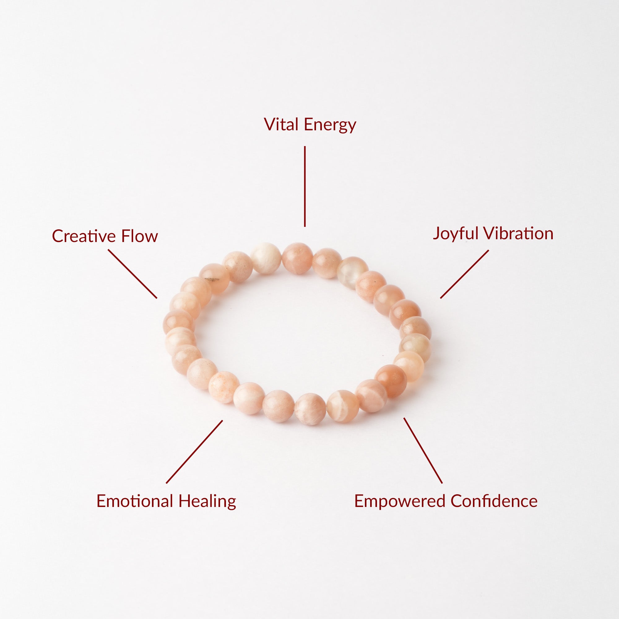 Sunstone Crystal Bracelet