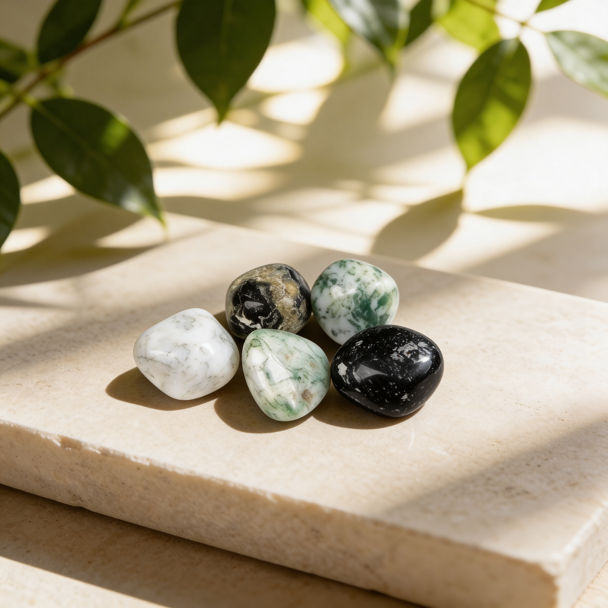Tree Agate Tumble