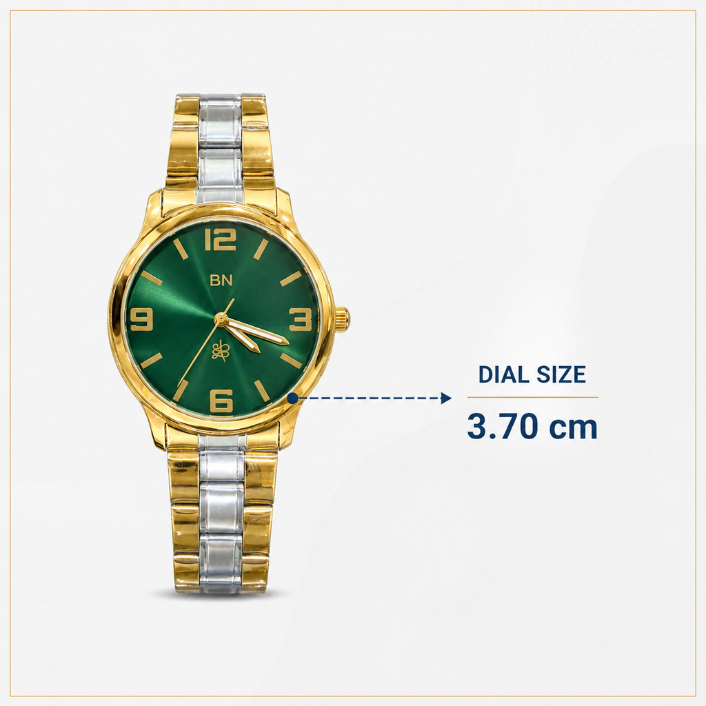 Green Luck Watch - Half Numeric