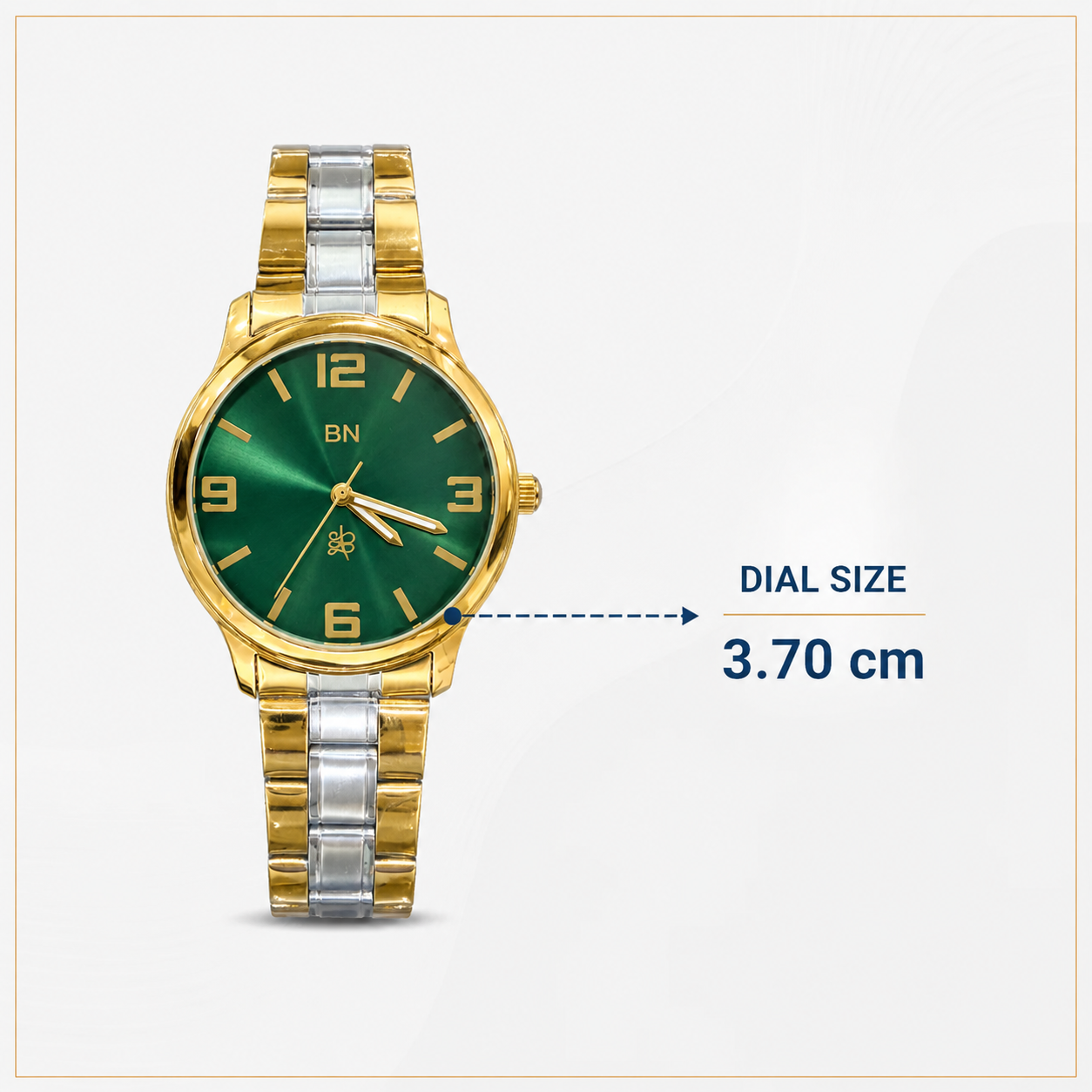 Green Luck Watch - Half Numeric