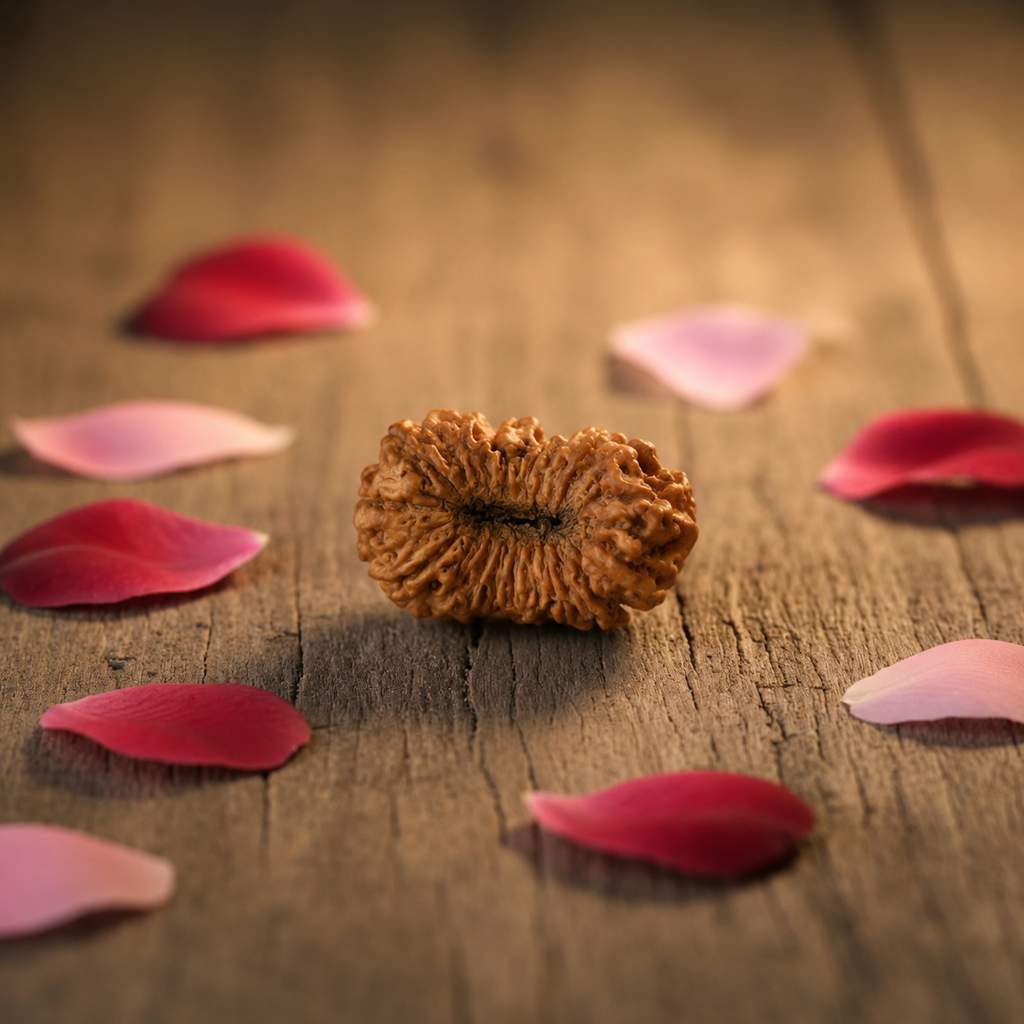 21 Mukhi Natural Indonesian Rudraksha_ Lab Certified