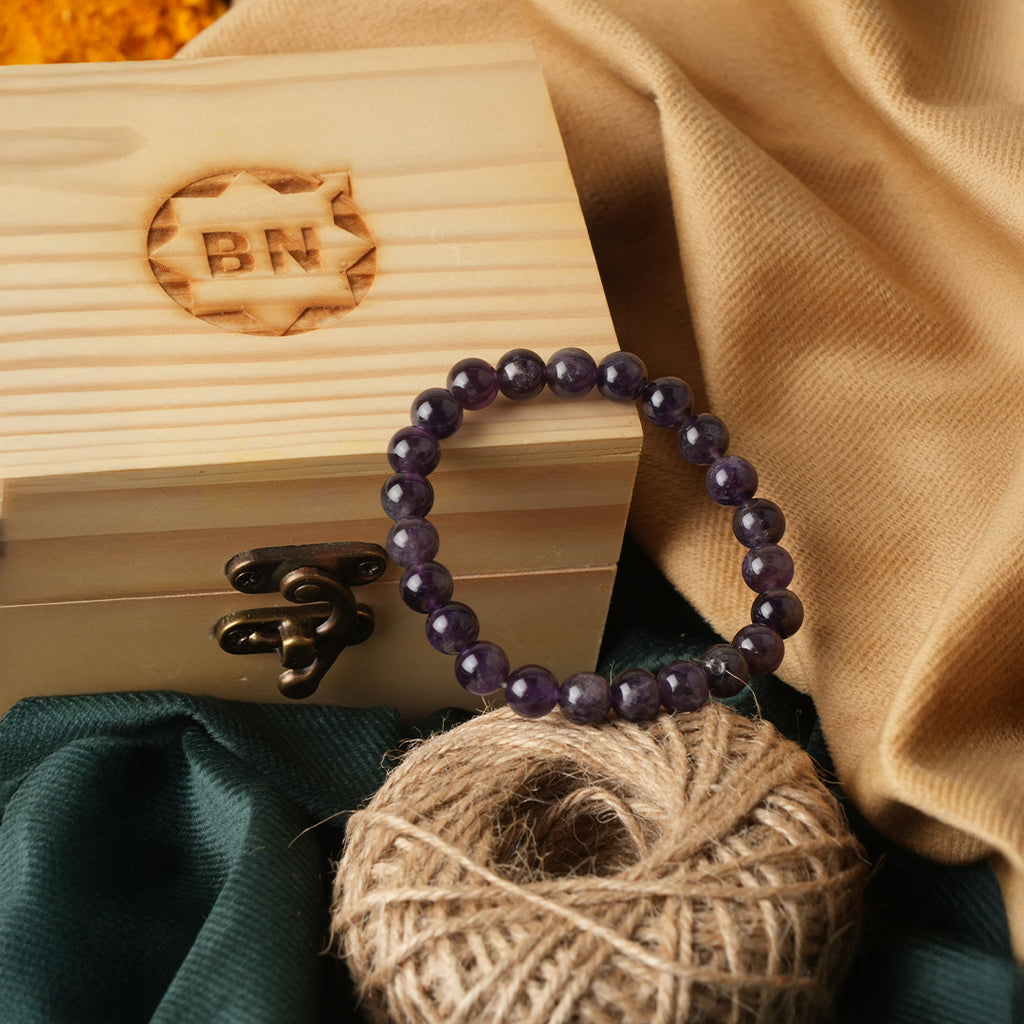 Amethyst Crystal Bracelet