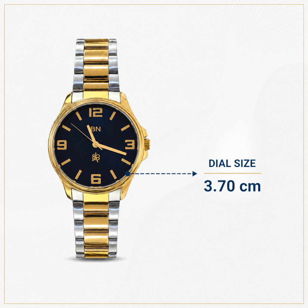 Blue Luck Watch - Half Numeric