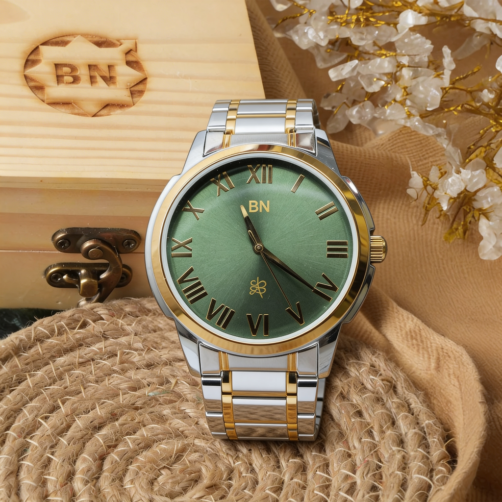 Green Luck Watch - Full Roman
