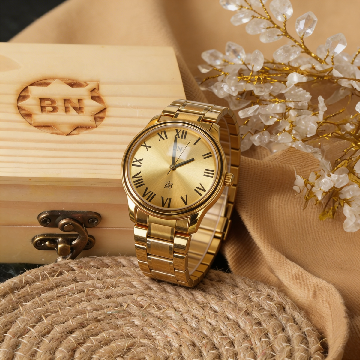 Golden Luck Watch - Full Roman