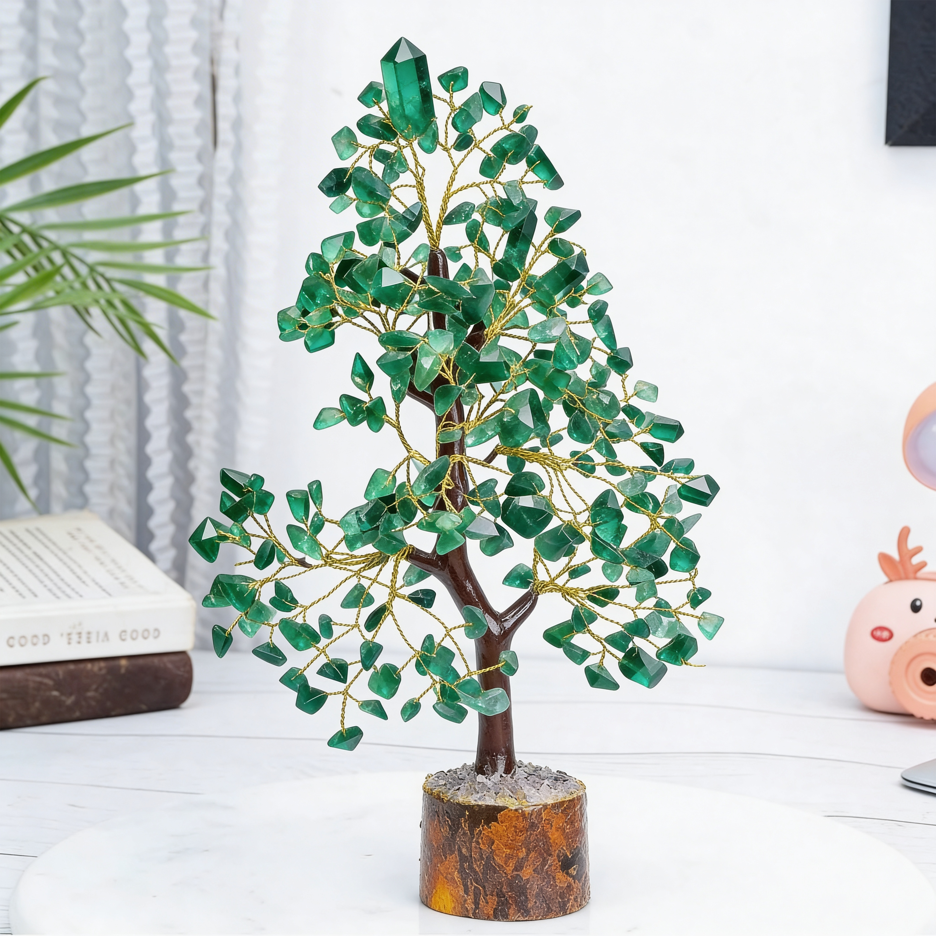 Green Aventurine Tree