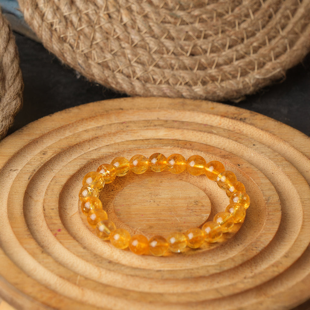 Citrine Crystal Bracelet