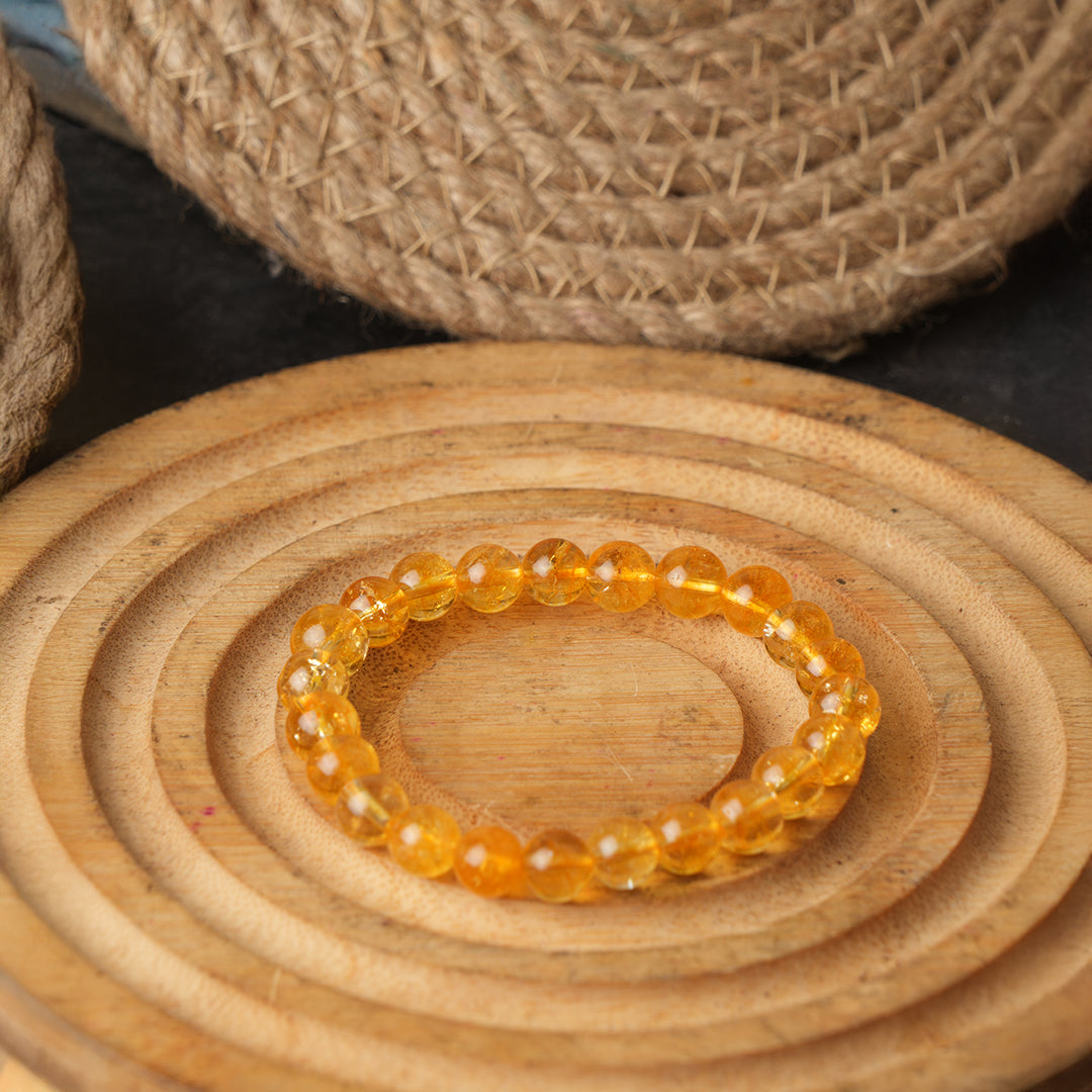 Citrine Crystal Bracelet