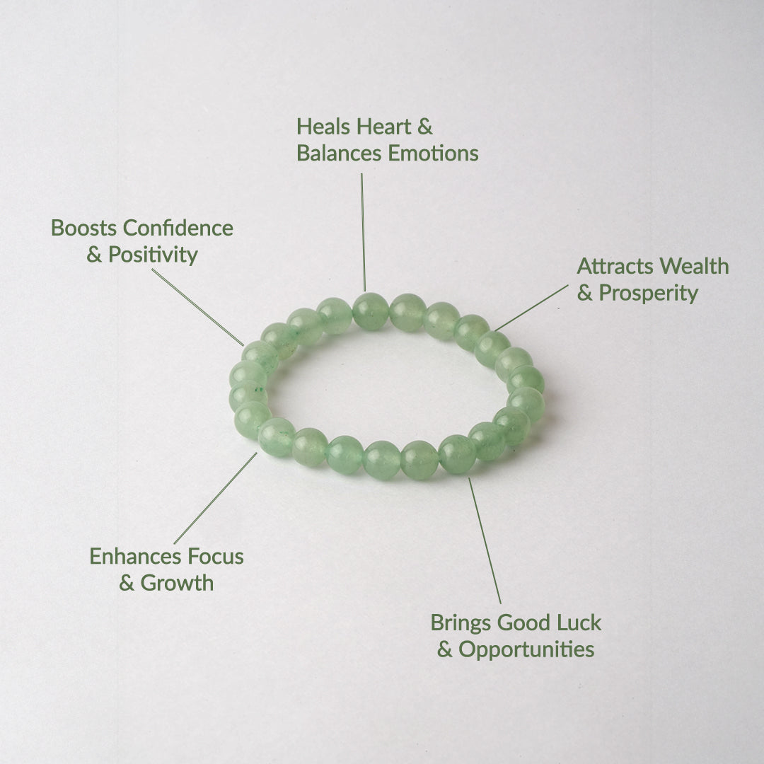 Green Aventurine Crystal Bracelet