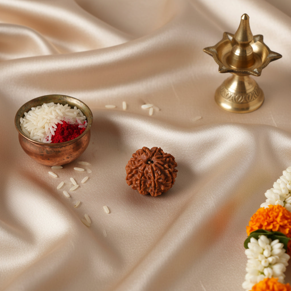 8 Mukhi Natural Rudraksha_ Lab Certified