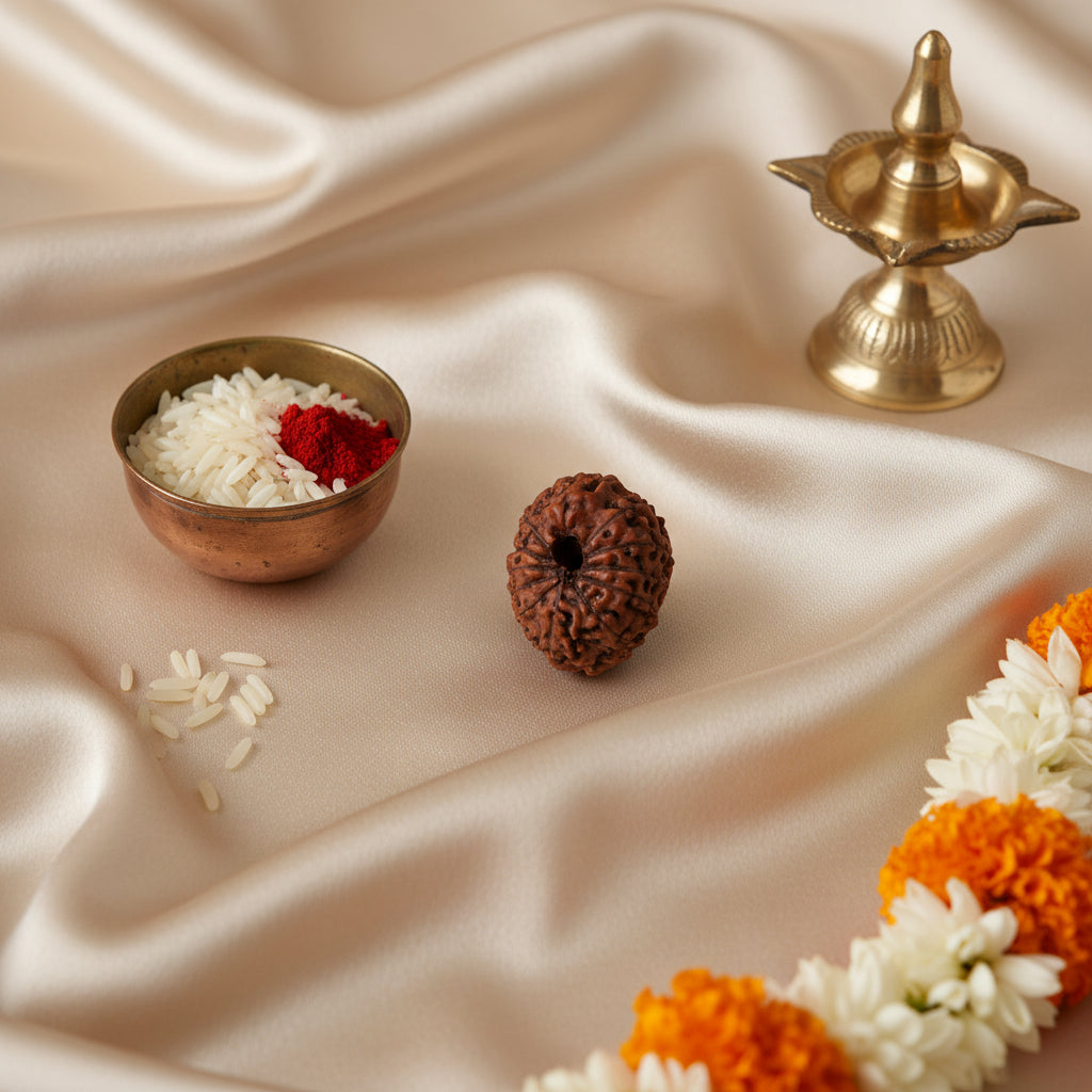 12 Mukhi Natural Rudraksha_ Lab Certified