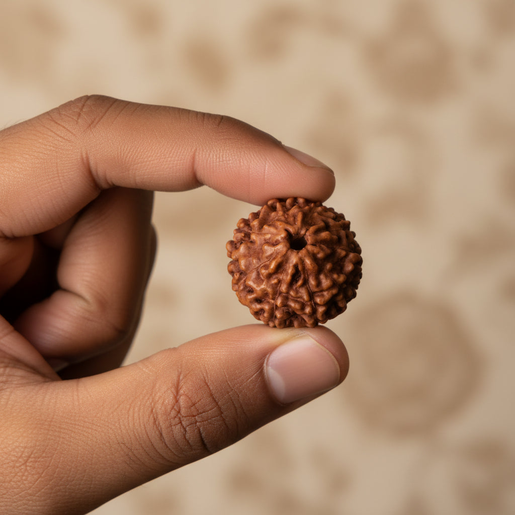 9 Mukhi Natural Rudraksha_ Lab Certified
