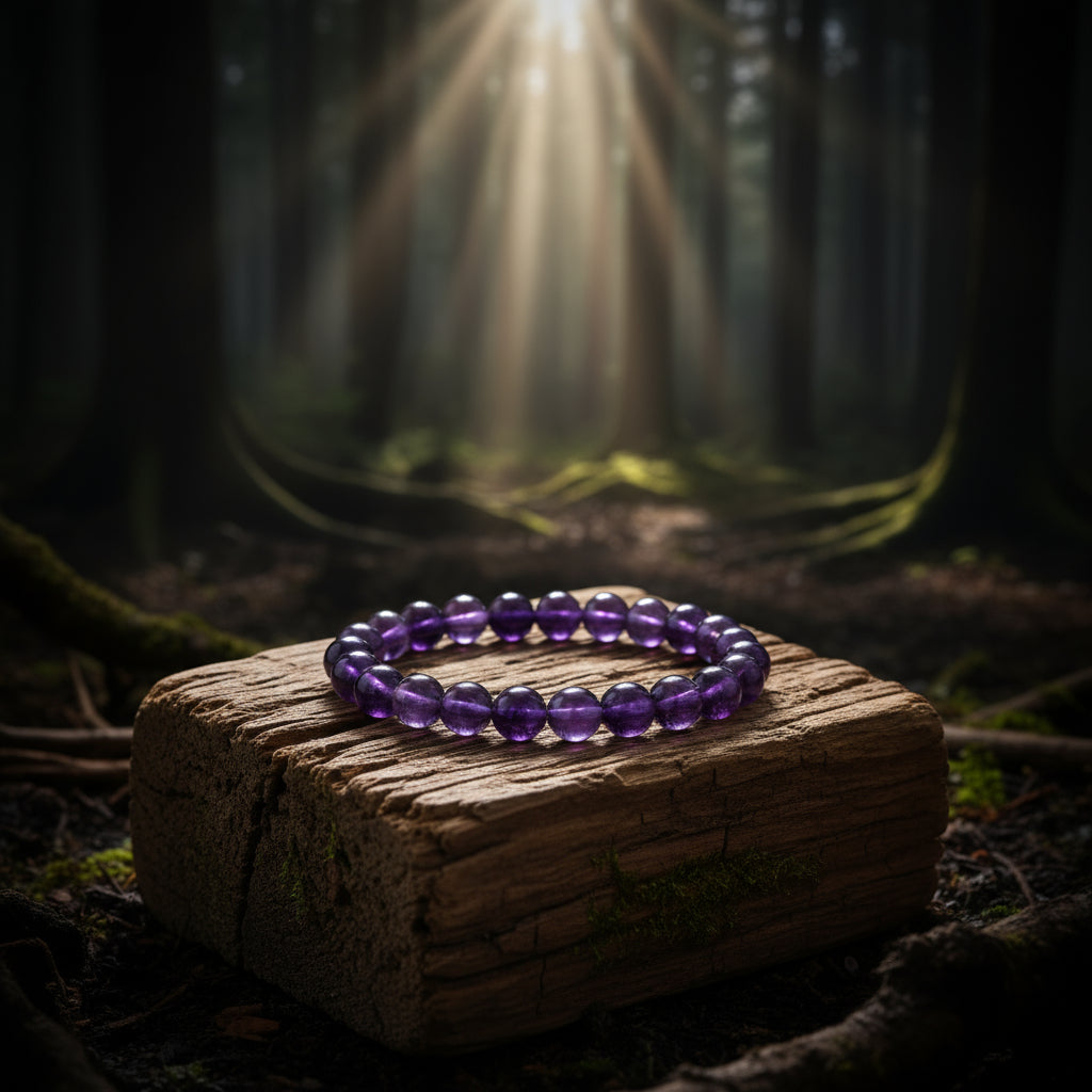 Amethyst Crystal Bracelet