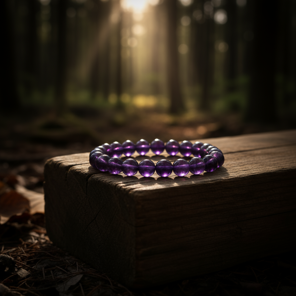 Amethyst Crystal Bracelet