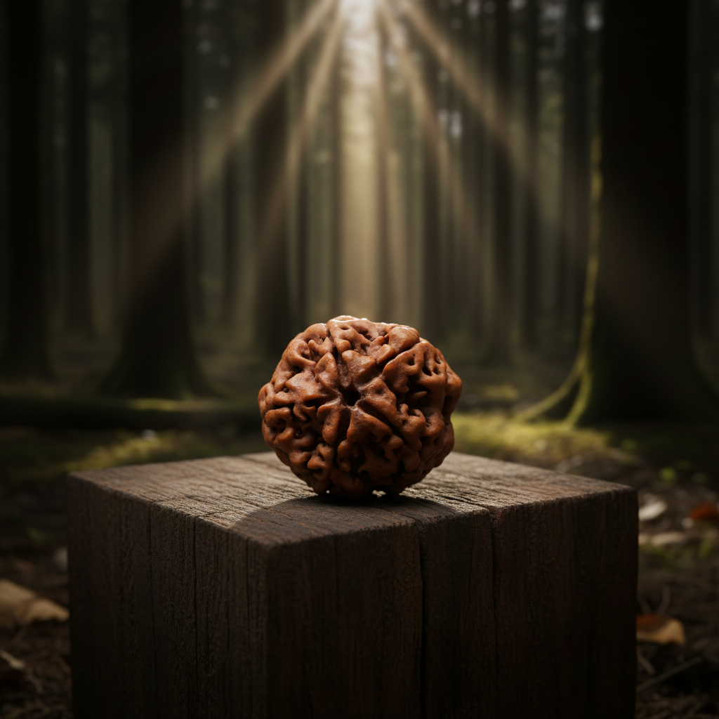 5 Mukhi Natural Rudraksha- Nepali_ Lab Certified
