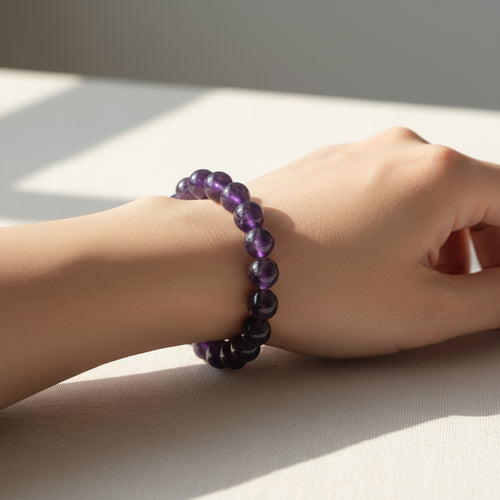 Amethyst Crystal Bracelet