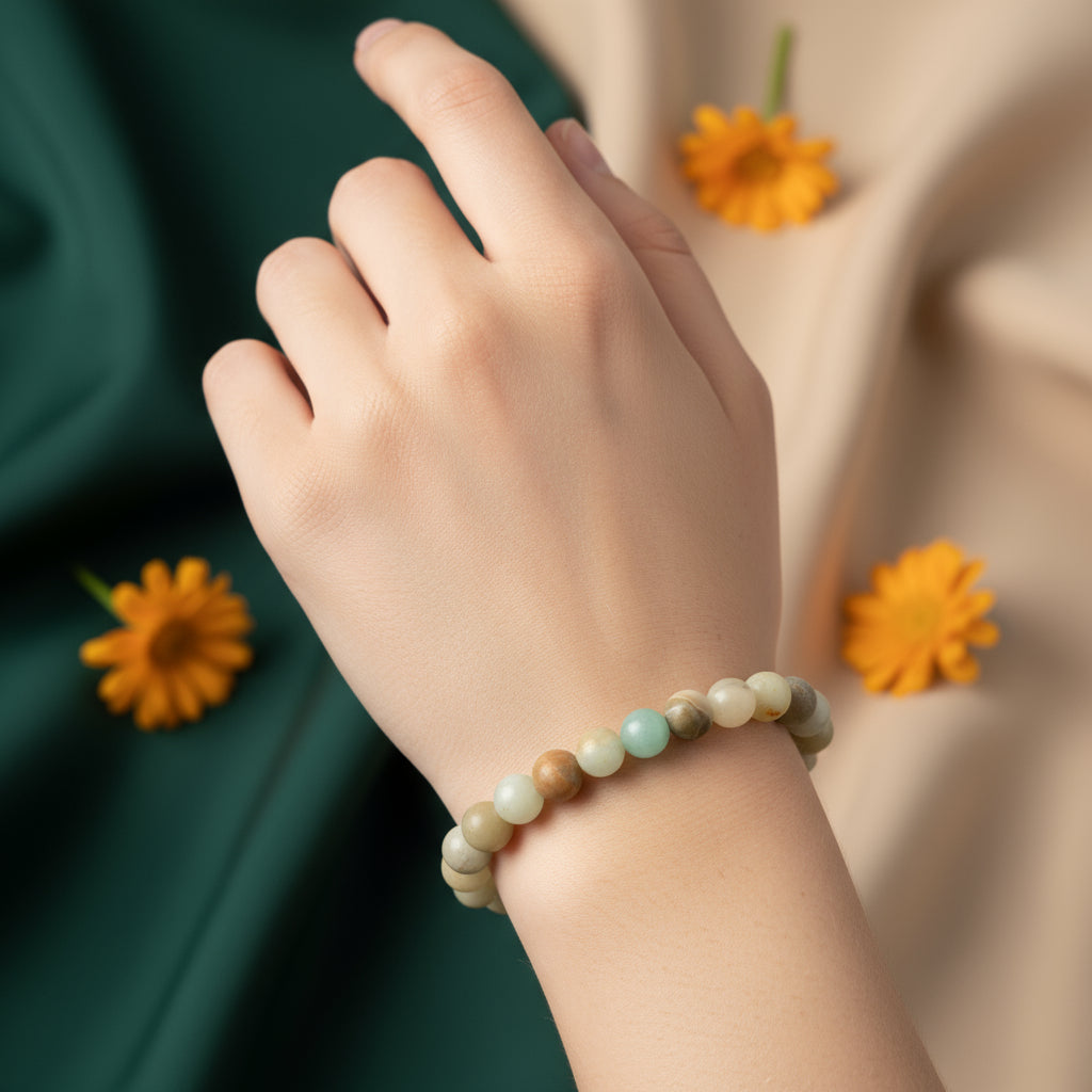 Amazonite Crystal Bracelet