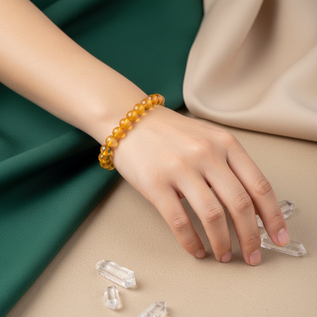 Citrine Crystal Bracelet