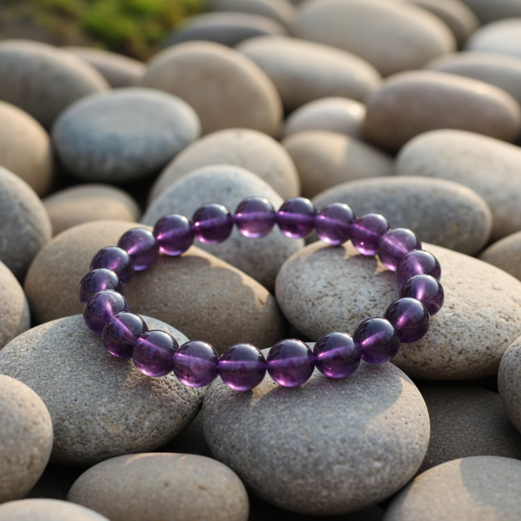 Amethyst Crystal Bracelet