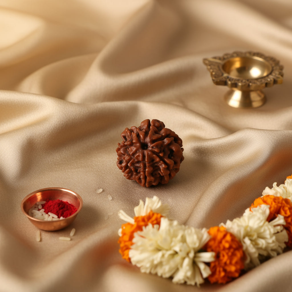 7 Mukhi Natural Nepali Rudraksha_ Lab Certified