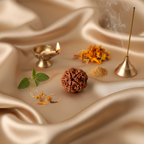 5 Mukhi Natural Rudraksha- Nepali_ Lab Certified