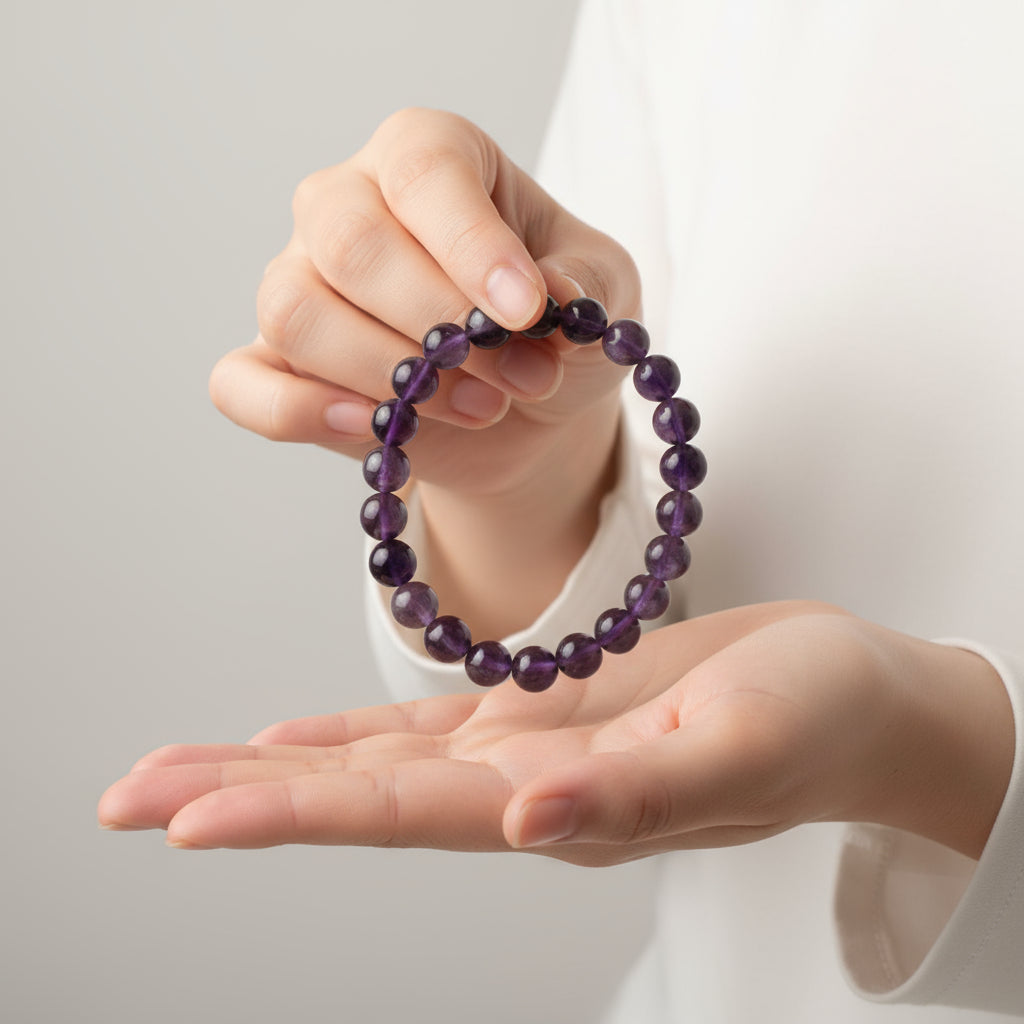 Amethyst Crystal Bracelet