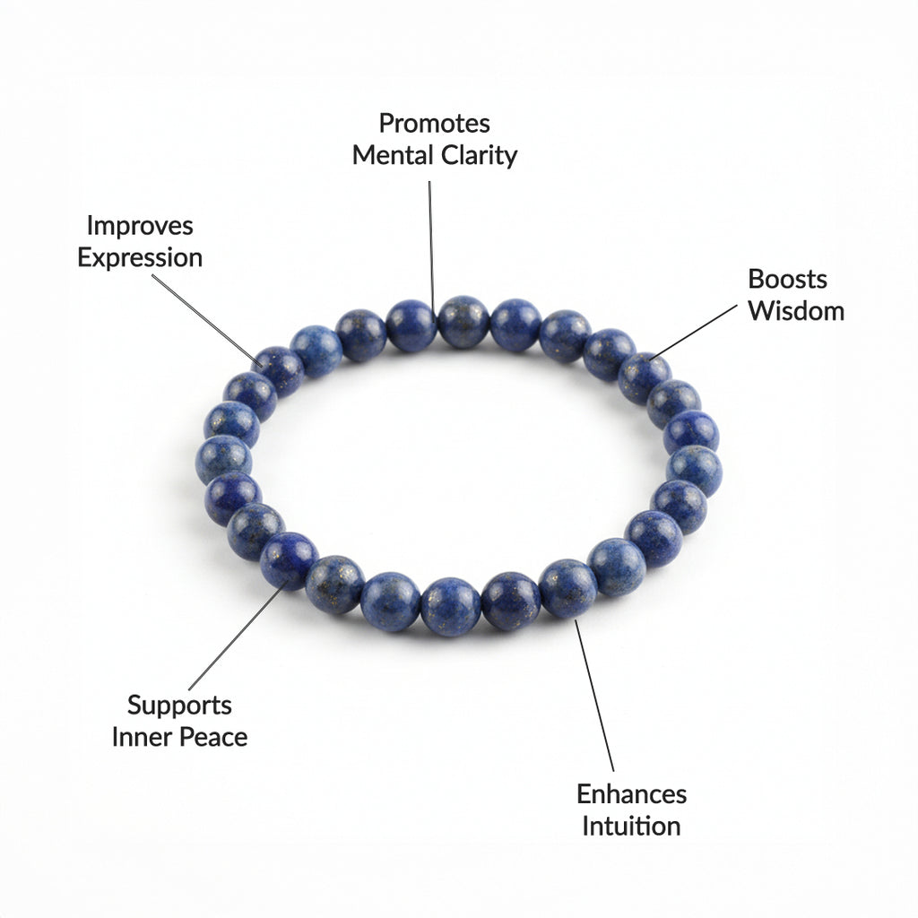 Lapis Lazuli Crystal Bracelet