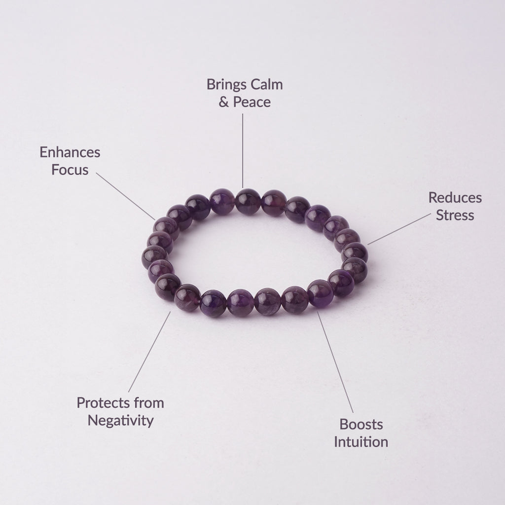 Amethyst Crystal Bracelet