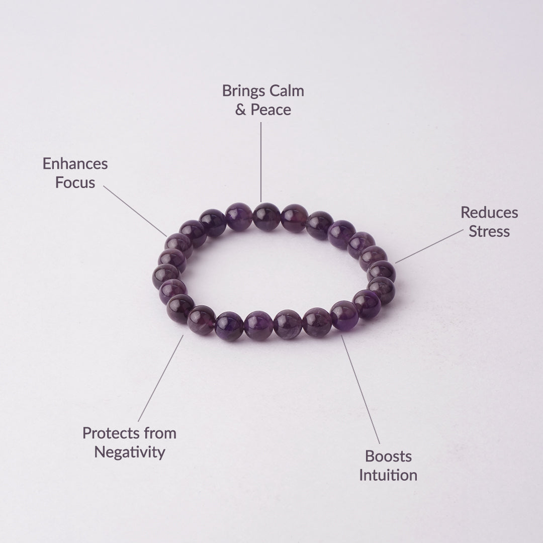 Amethyst Crystal Bracelet